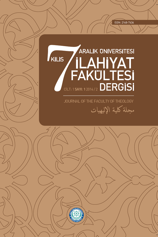 Kilis 7 Aralık Üniversitesi İlahiyat Fakültesi Dergisi'nden İslam Tarihi Literatürüne Mühim Bir Katkı: “İslam Tarihi Özel Sayısı” Yayımlandı