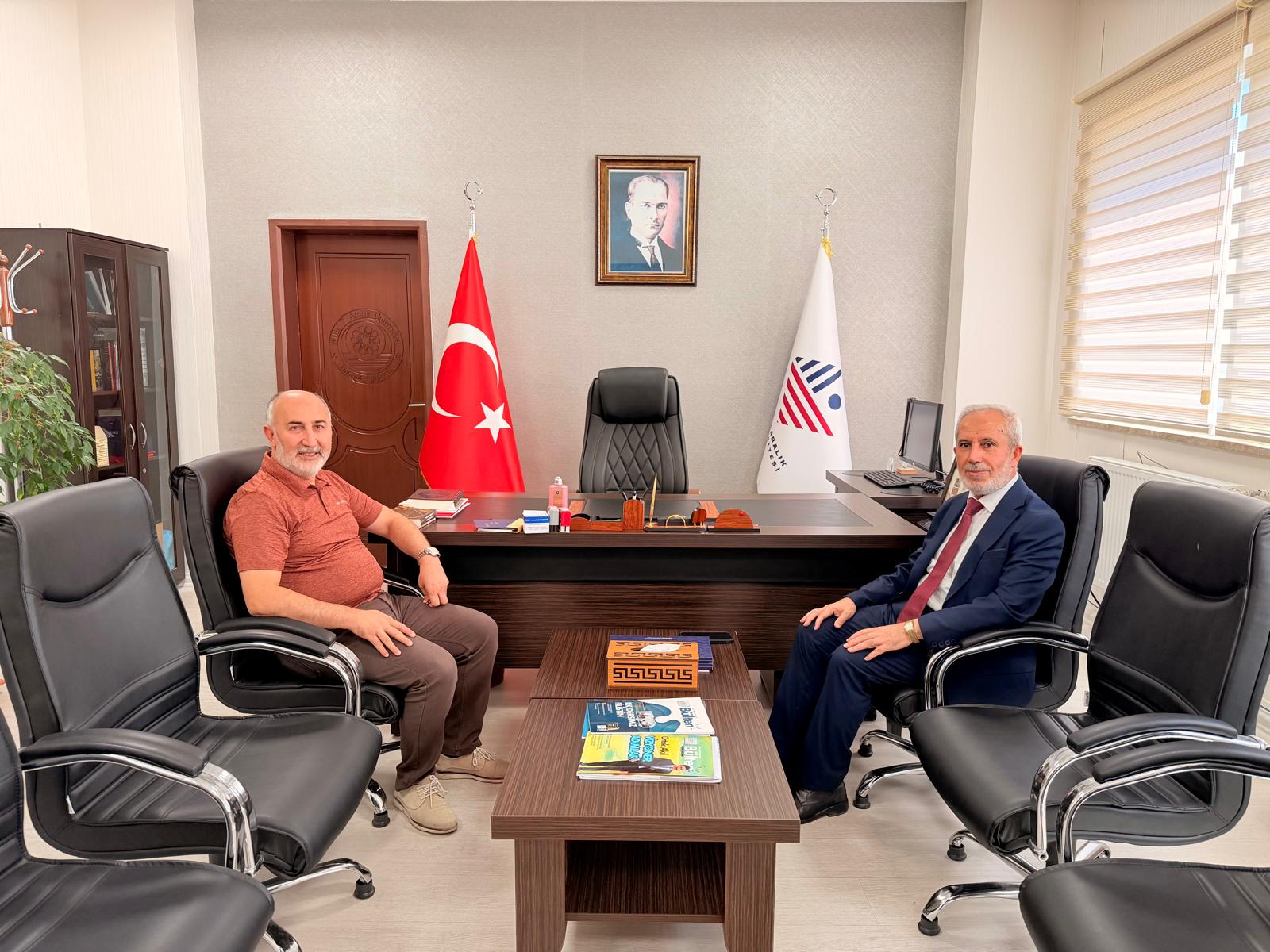 İl Müftümüzden Fakültemize Veda Ziyareti