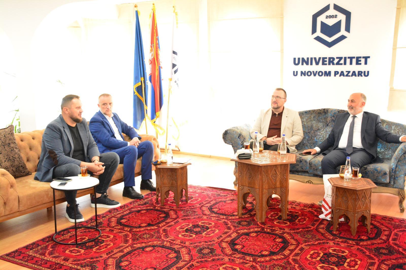 Fakülte Dekanımızdan Uluslararası Novi Pazar Üniversitesi'ne Ziyaret