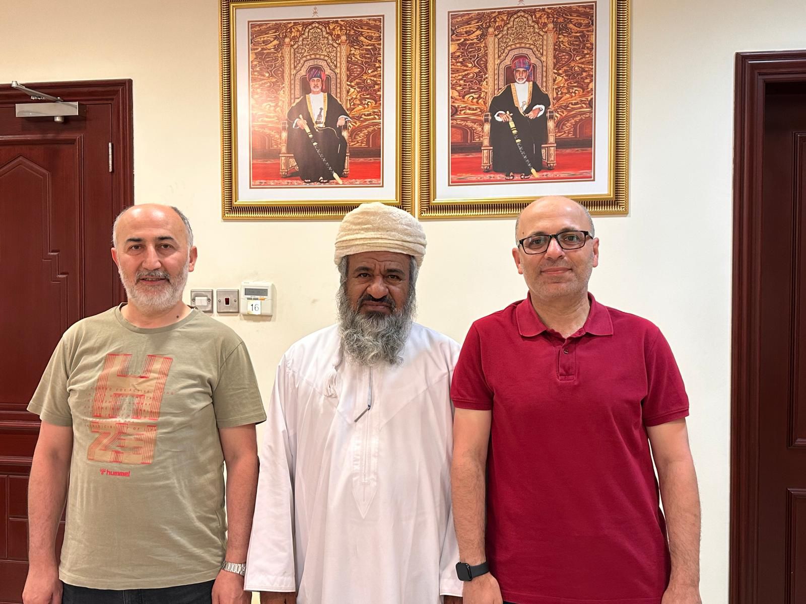 Fakülte Dekanımız ve Temel İslam Bilimleri Bölümü Başkanımız Umman, Maskat İslami İlimler Fakültesini Ziyaret Etti.